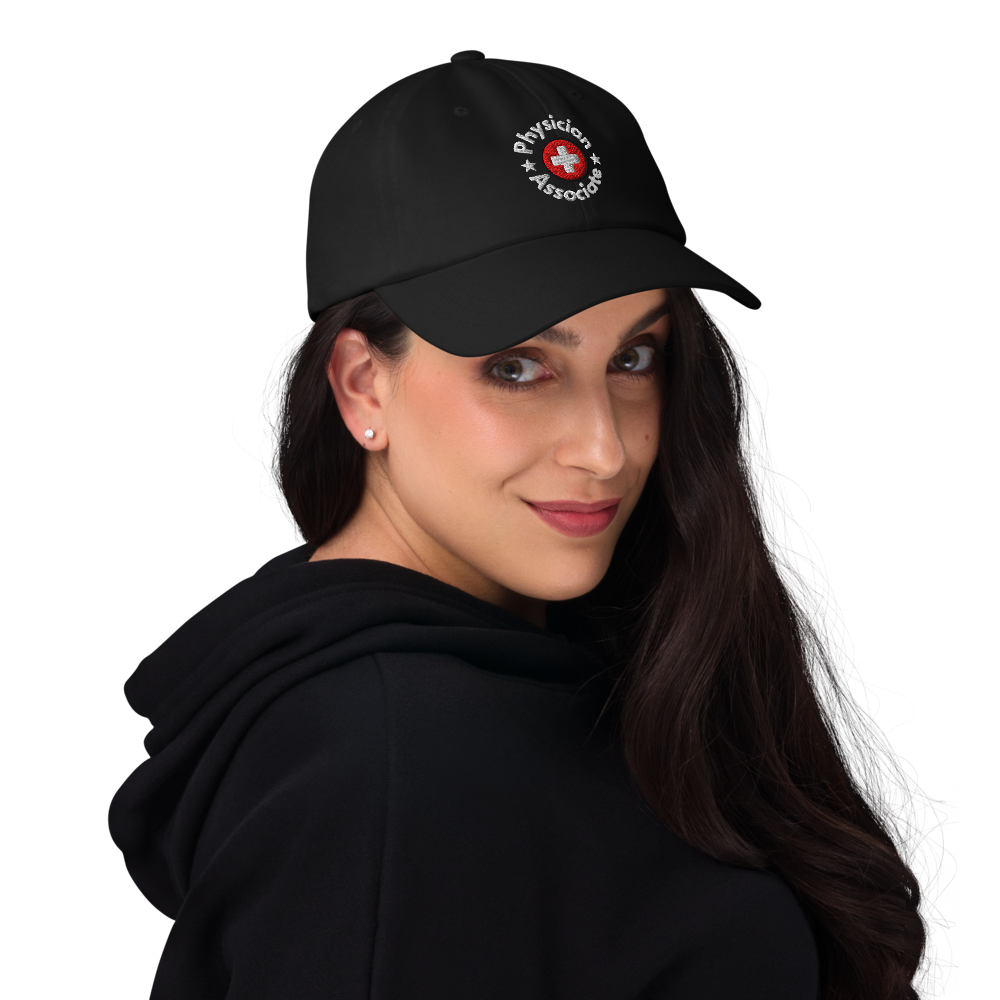 Flat Embroidered Physician Associate Hat